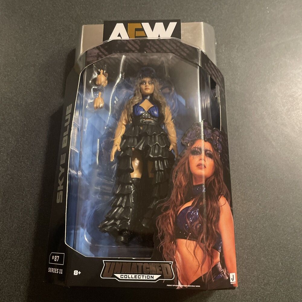 Skye Blue AEW Unmatched Series 11 Jazwares Toy Wrestling #87 NEW Action Figure